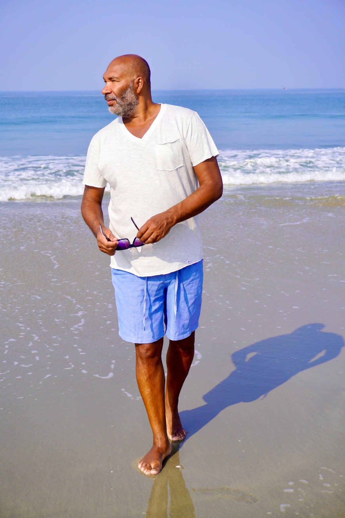 PELE COTTON JERSEY T-SHIRT SILVER GREY