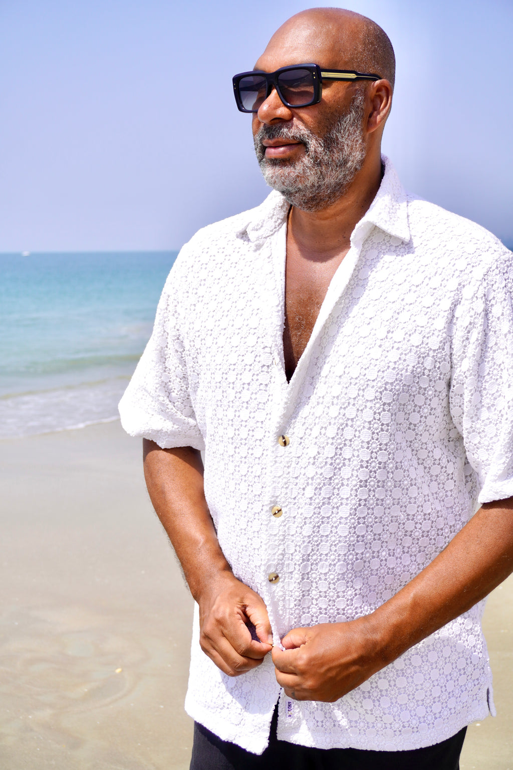 SHANTI COTTON SHIRT OFF WHITE