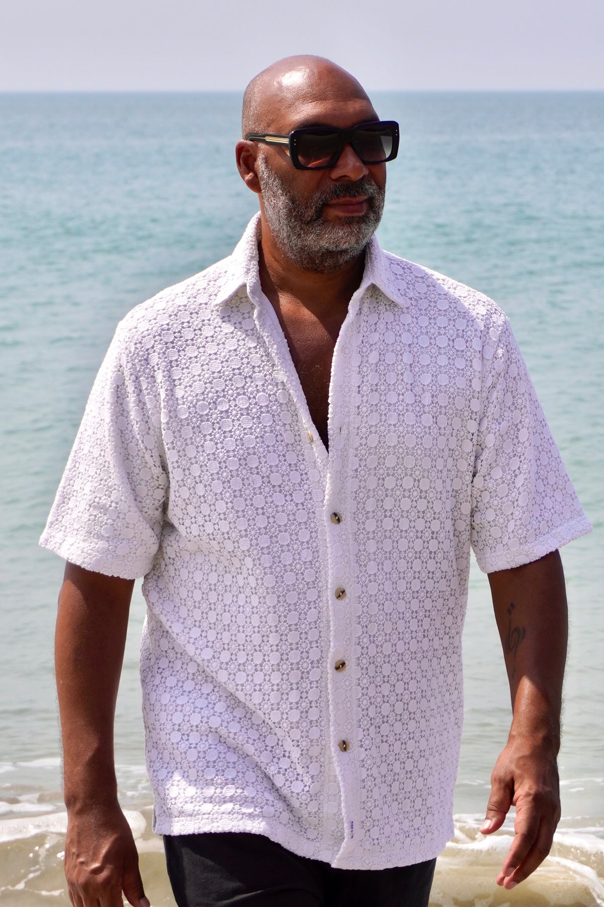 SHANTI COTTON SHIRT OFF WHITE
