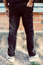 WATTS DENIM TROUSERS CHARCOAL