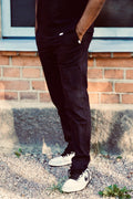 WATTS DENIM TROUSERS CHARCOAL