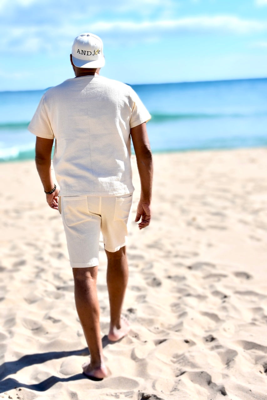 DESMOND SHORTS BROKEN WHITE