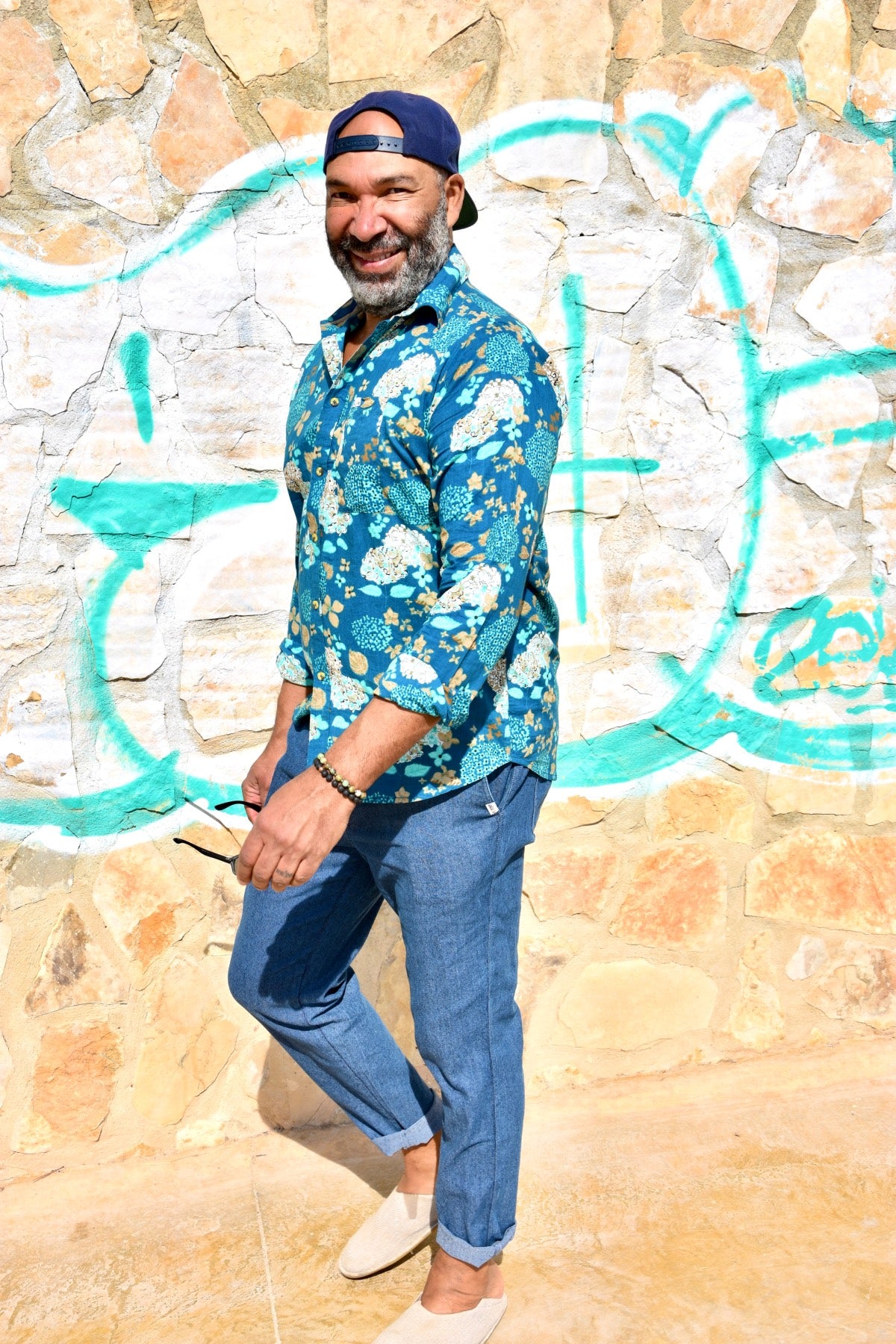 CURTIS SHIRT BLUE LAGOON