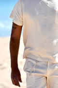 DESMOND TEE BROKEN WHITE