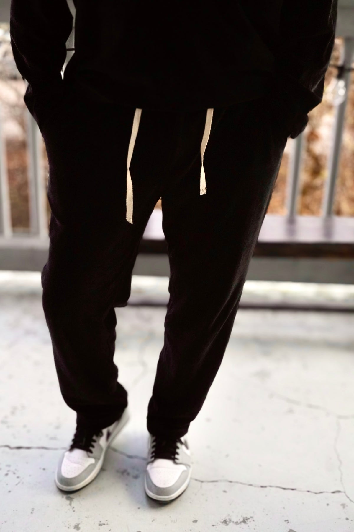 JOSEPH VELVET PANT JUST BLACK
