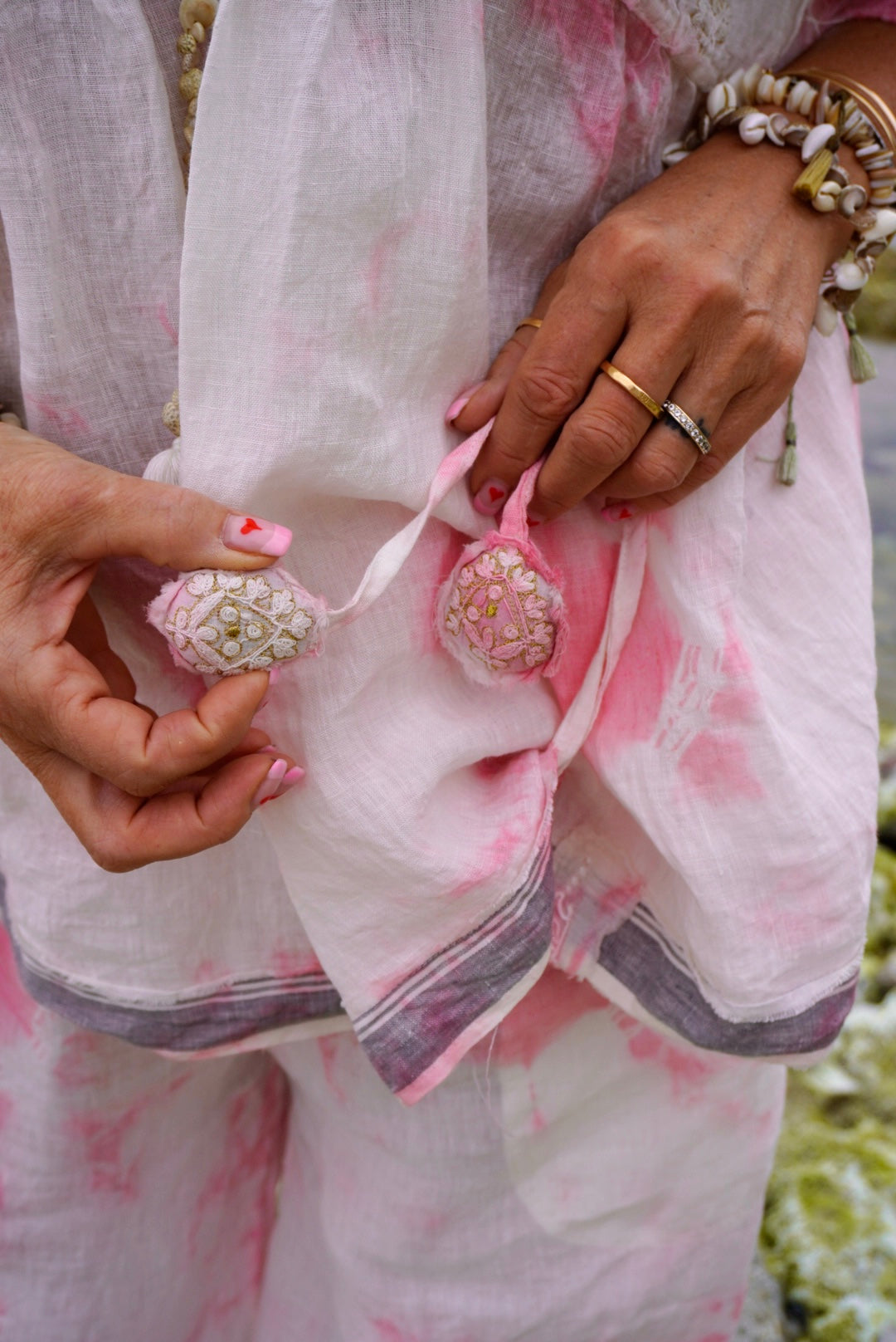 LISSA LINEN PANT IBIZA PINK MALIBU