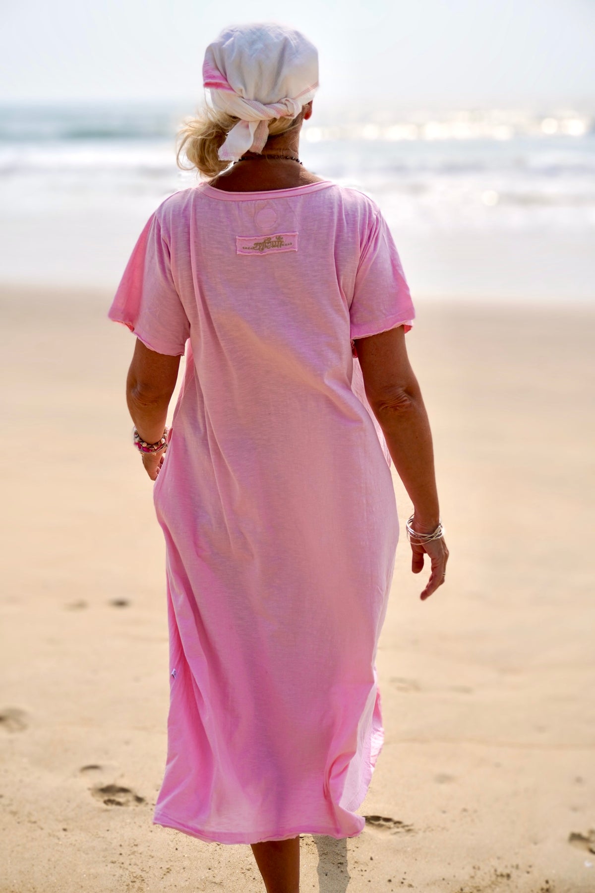LOLO LOVE JERSEY DRESS HAPPY PINK