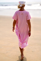 LOLO LOVE JERSEY DRESS HAPPY PINK