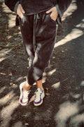 NALA TERRY PANT CHARCOAL