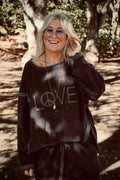 NALA TERRY TOP CHARCOAL
