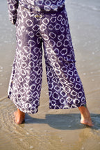 PAPI SUNNIE SILK BATIK PANT CHARCOAL