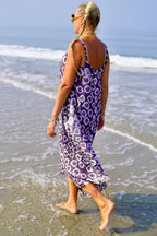 PAPI SUNNIE SILK BATIK DRESS PAPI CHARCOAL