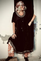 RUBINA MAXI DRESS JUST BLACK