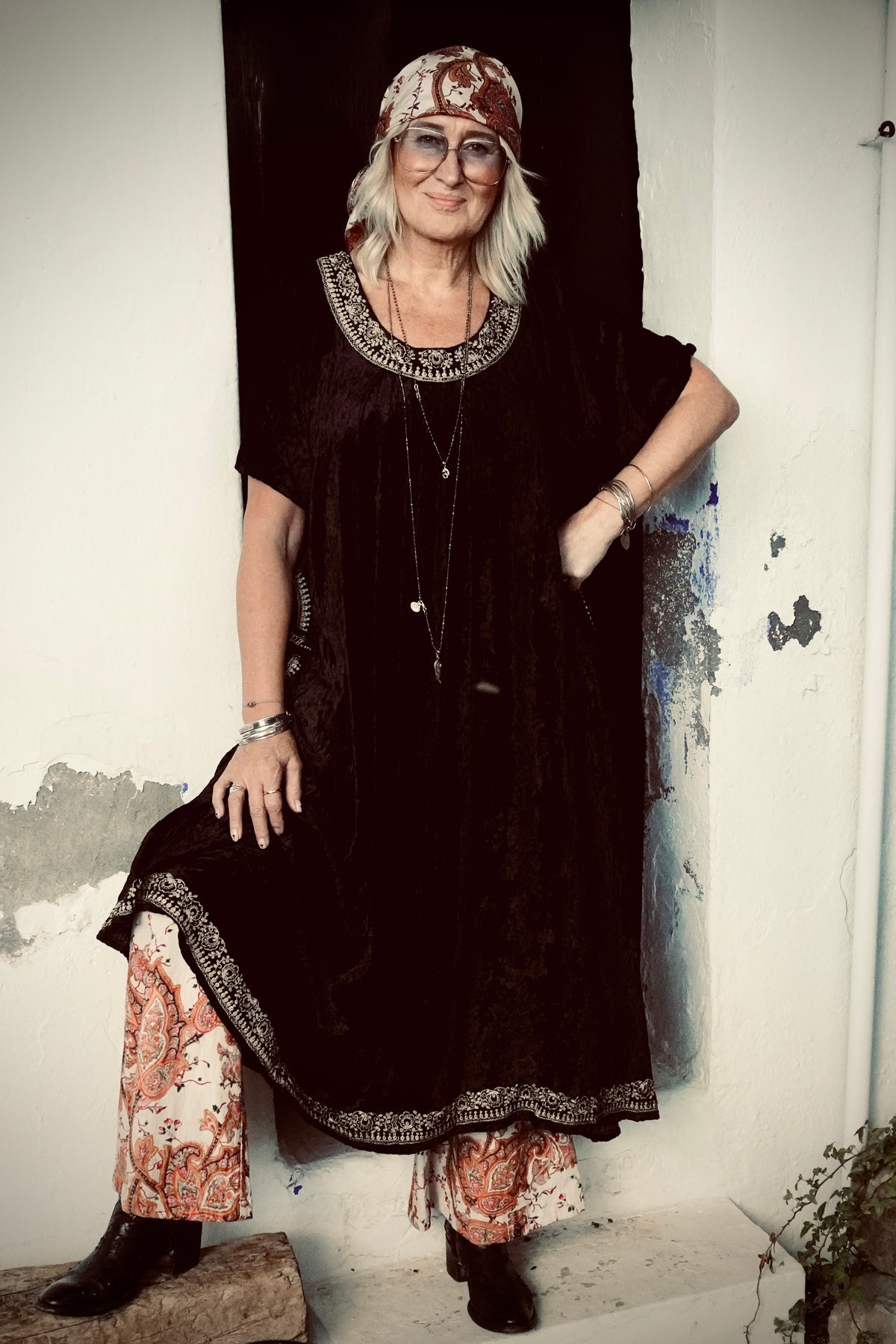 RUBINA MAXI DRESS JUST BLACK