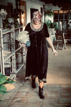 RUBINA MAXI DRESS JUST BLACK