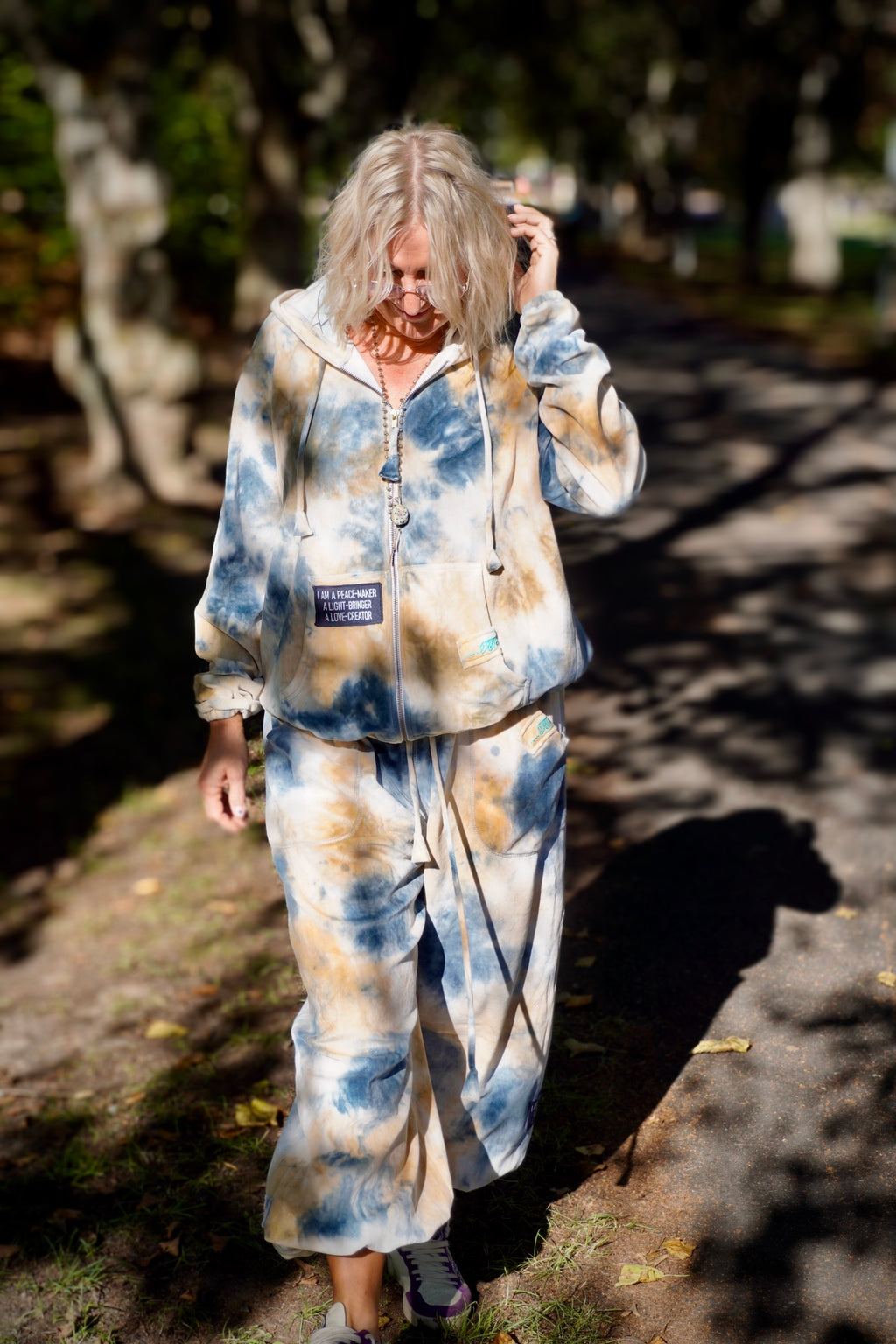 SAMMIE VELVET PANT SAMMIE BLUE