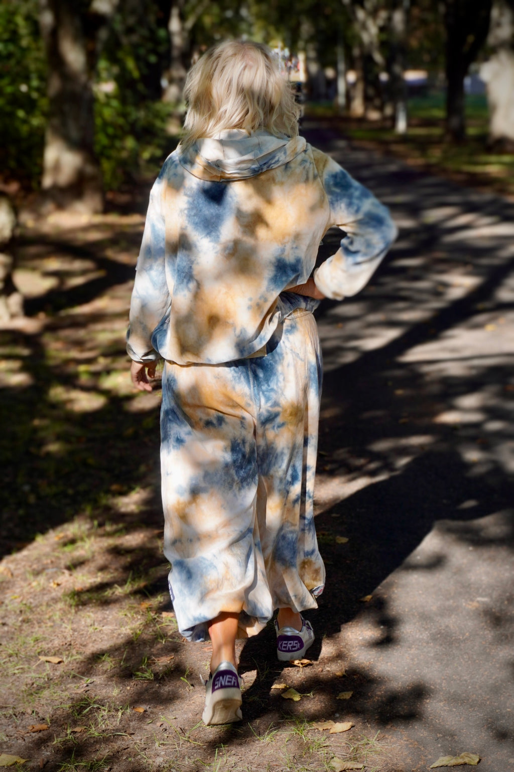 SAMMIE VELVET PANT SAMMIE BLUE