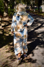 SAMMIE VELVET PANT SAMMIE BLUE