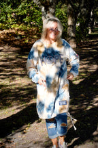 SAMMIE VELVET DRESS SAMMIE BLUE