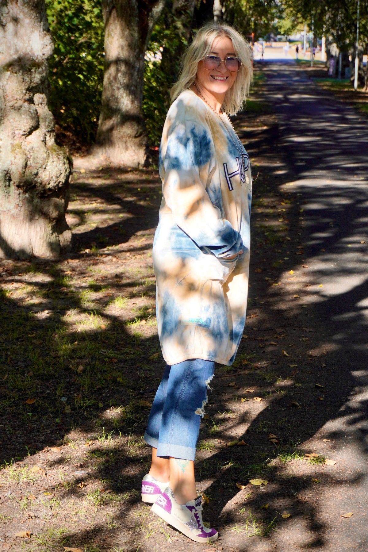 SAMMIE VELVET DRESS SAMMIE BLUE