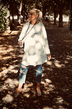 SISTER PEACEMAKER COTTON JERSEY DRESS SWEET WHITE