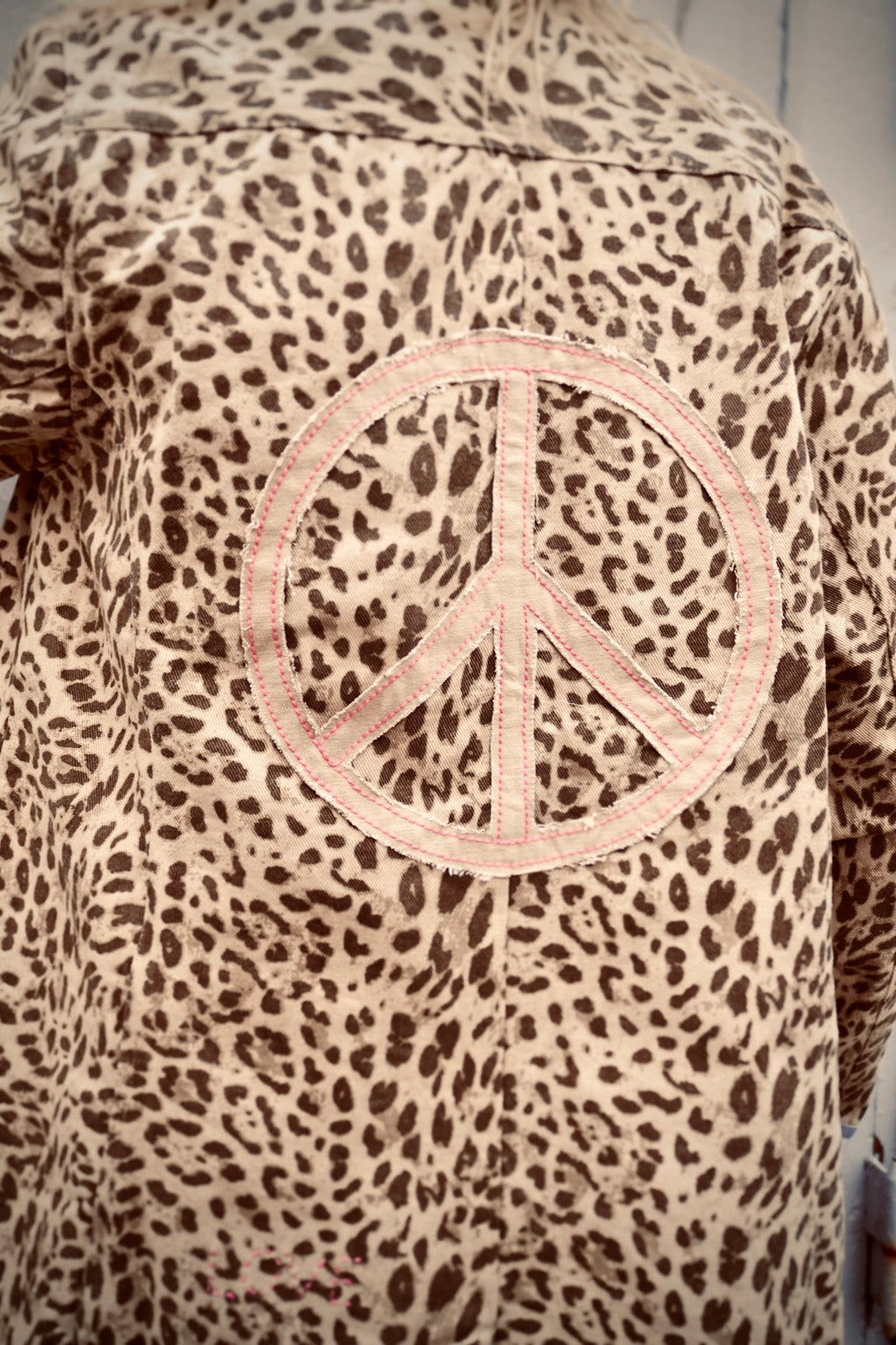 SOUL SHORT JACKET COCO LEO BEIGE
