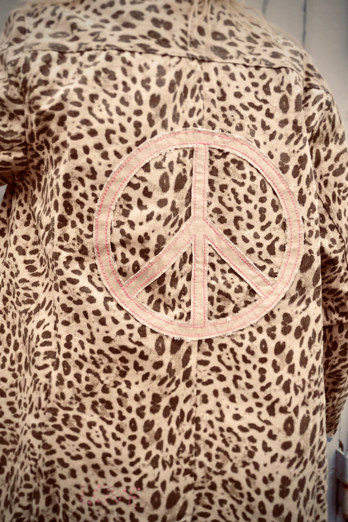 SOUL SHORT JACKET COCO LEO BEIGE