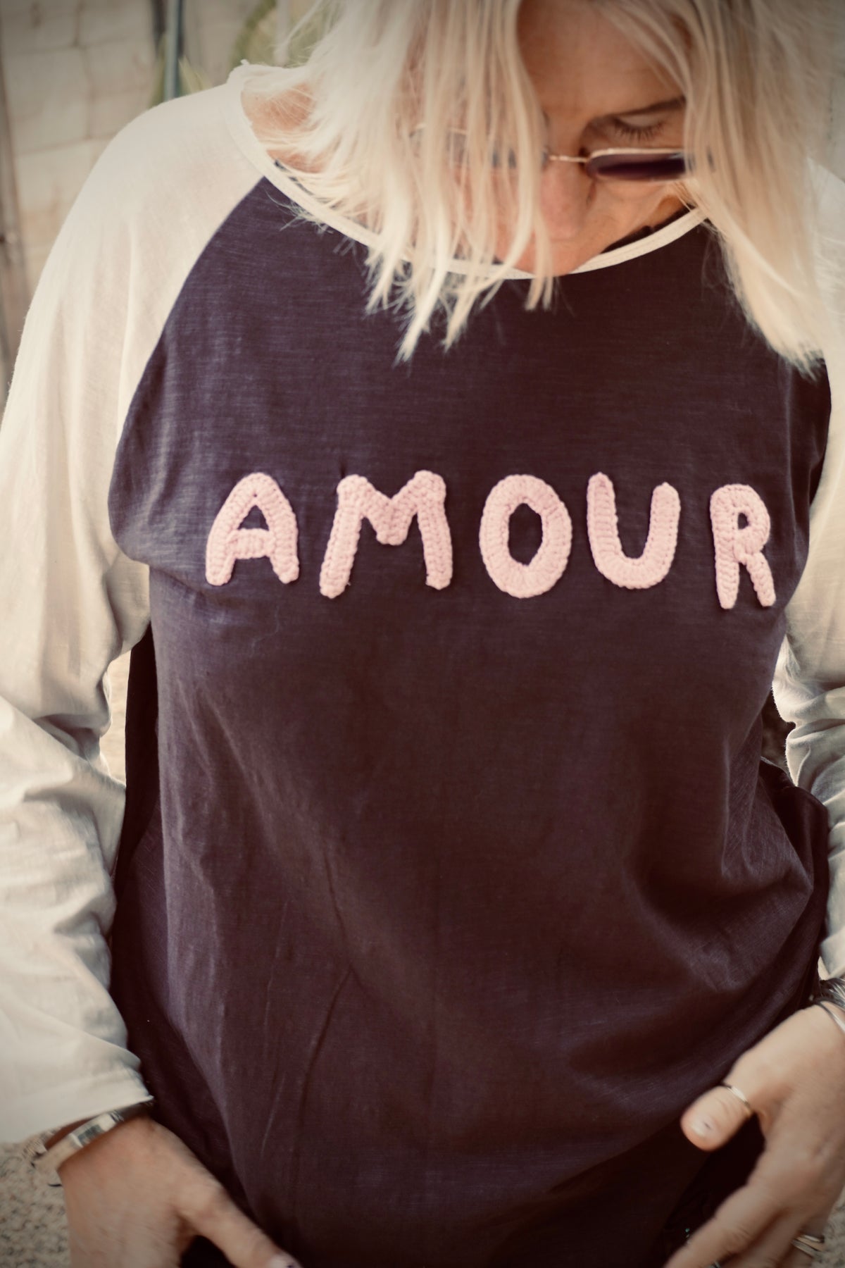 AMOUR TEE MALIBU CHARCOAL