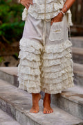 VOLARE COTTON PANT CREAM