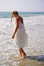 VOLARE COTTON DRESS CREAM