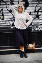 WILMA TULLE SKIRT CHARCOAL BLACK