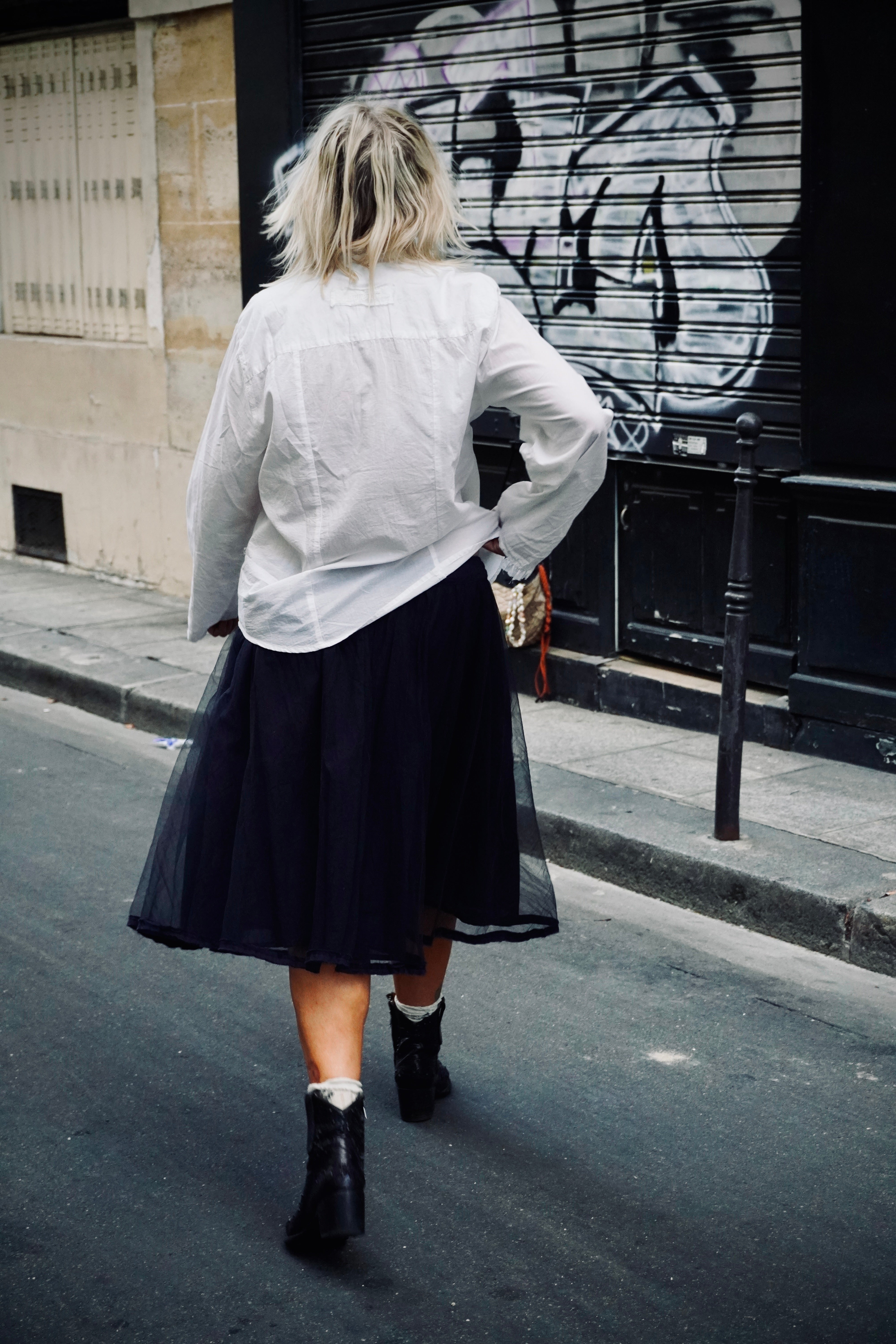 WILMA TULLE SKIRT CHARCOAL BLACK – Agencies Turquoise
